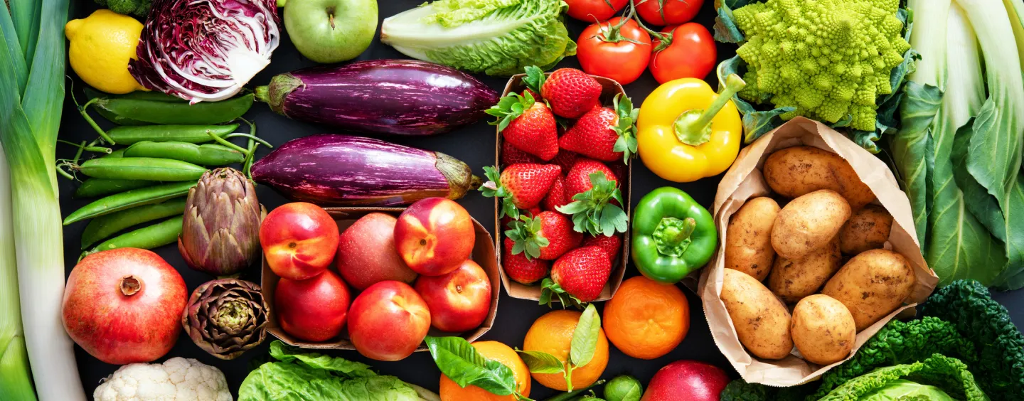 Image of fresh produce, courtesy of Getty Images.