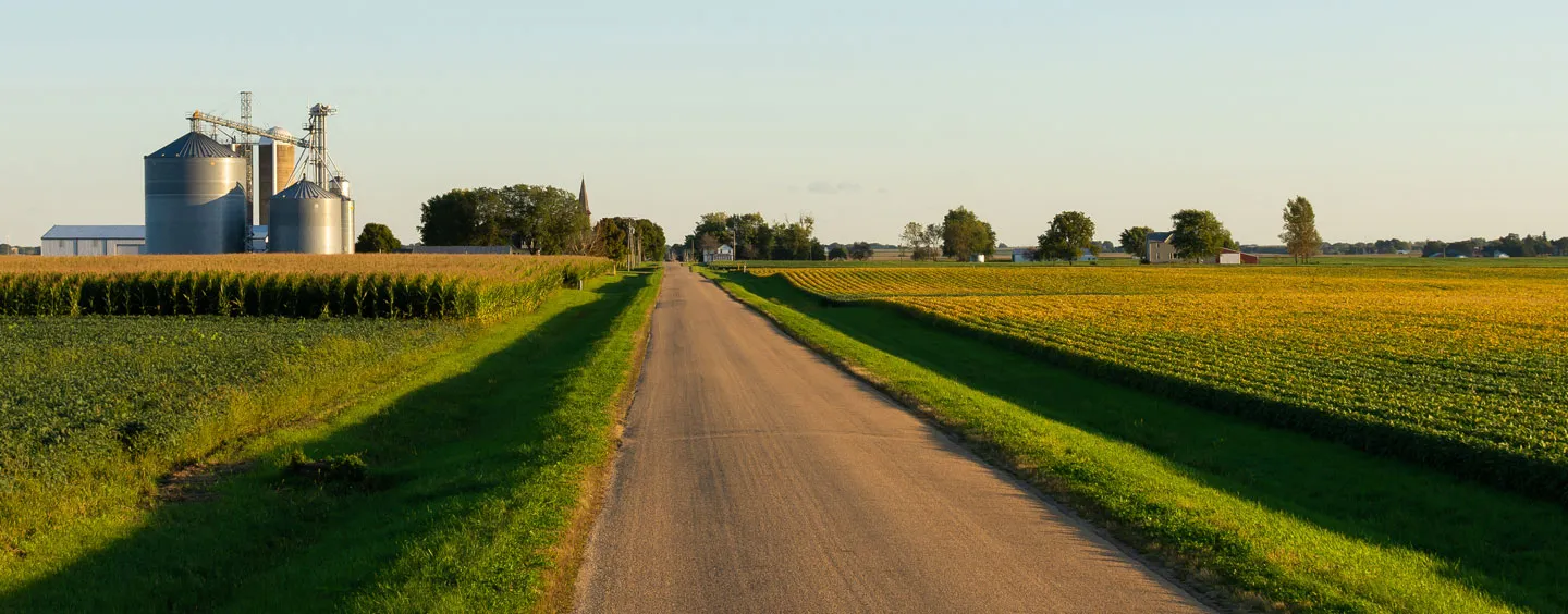 Image of country road. Adobe Stock